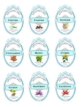 French Country Farm House Dried Goods Labels