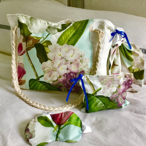 Bohemian Hydrangea Travel Tote