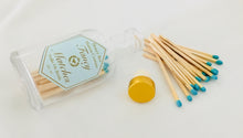 Fancy Robins Egg Bottle Matches