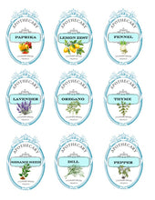 French Country Farm House Dried Goods Labels