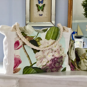 Bohemian Hydrangea Travel Tote