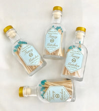 Fancy Robins Egg Bottle Matches
