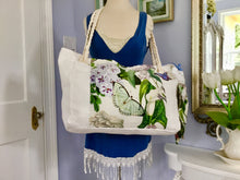 Bohemian Butterfly Lily Travel Tote