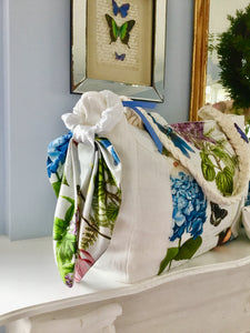 Bohemian Butterfly Wild Flower Travel Tote