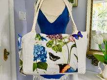 Bohemian Butterfly Wild Flower Travel Tote