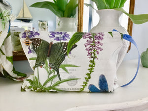 Bohemian Butterfly Wild Flower Travel Tote