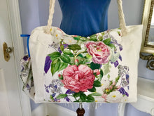 Bohemian Roses Travel Tote