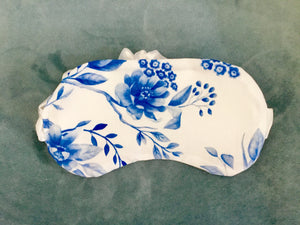 Bohemian Blue & White Toille Travel Tote