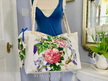 Bohemian Roses Travel Tote