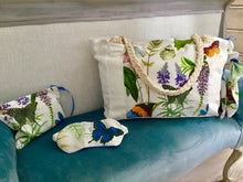 Bohemian Butterfly Wild Flower Travel Tote