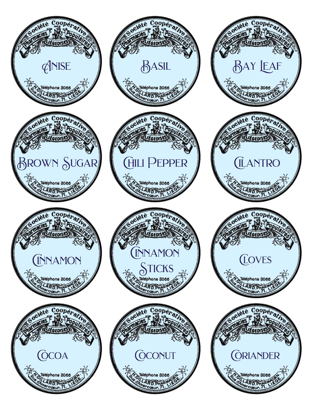 spice-sauce-labels-digital-printable-honey-bee-maison-couture for Customizable Downloadable Spice Labels Printable Free Spice & Sauce Labels Digital Printable – Honey Bee Maison Couture for Customizable Downloadable Spice Labels Printable Free