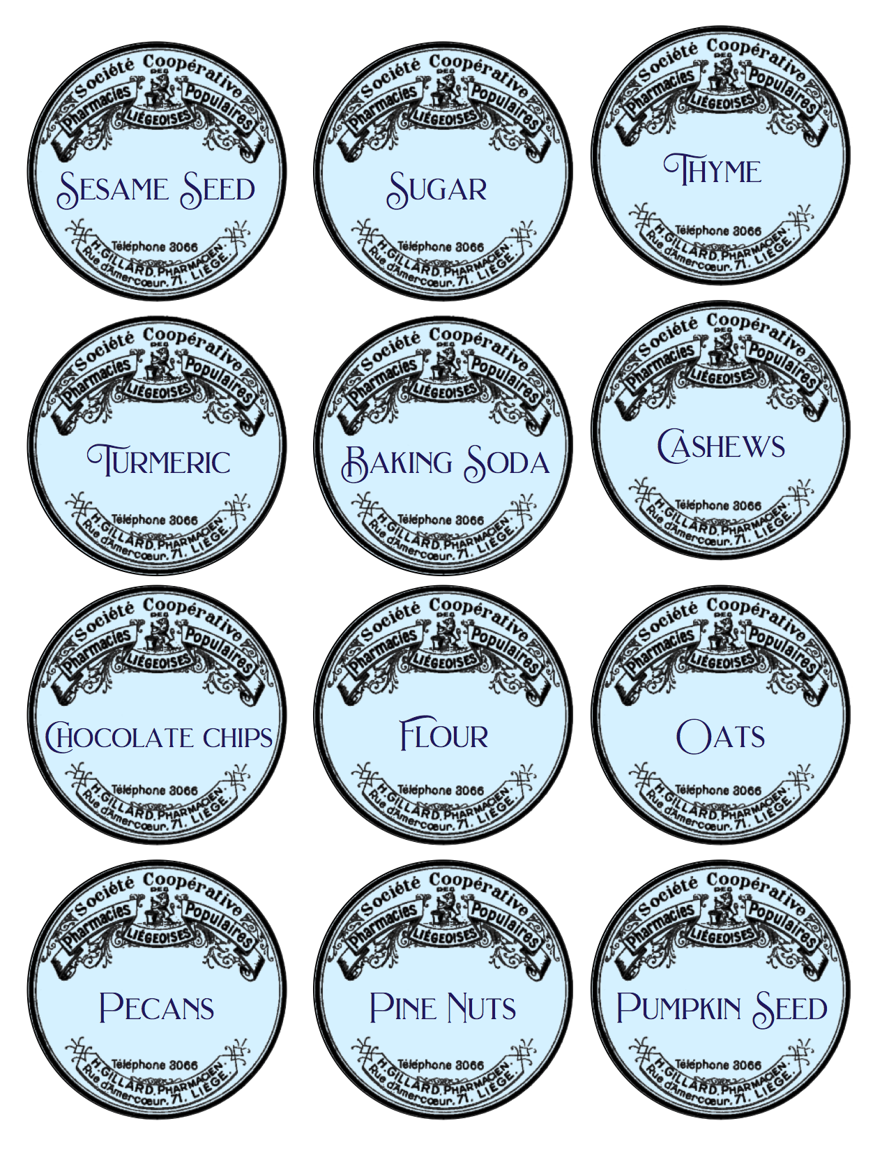 Spice & Sauce Labels Digital Printable – Honey Bee Maison Couture spice-sauce-labels-digital-printable-honey-bee-maison-couture
