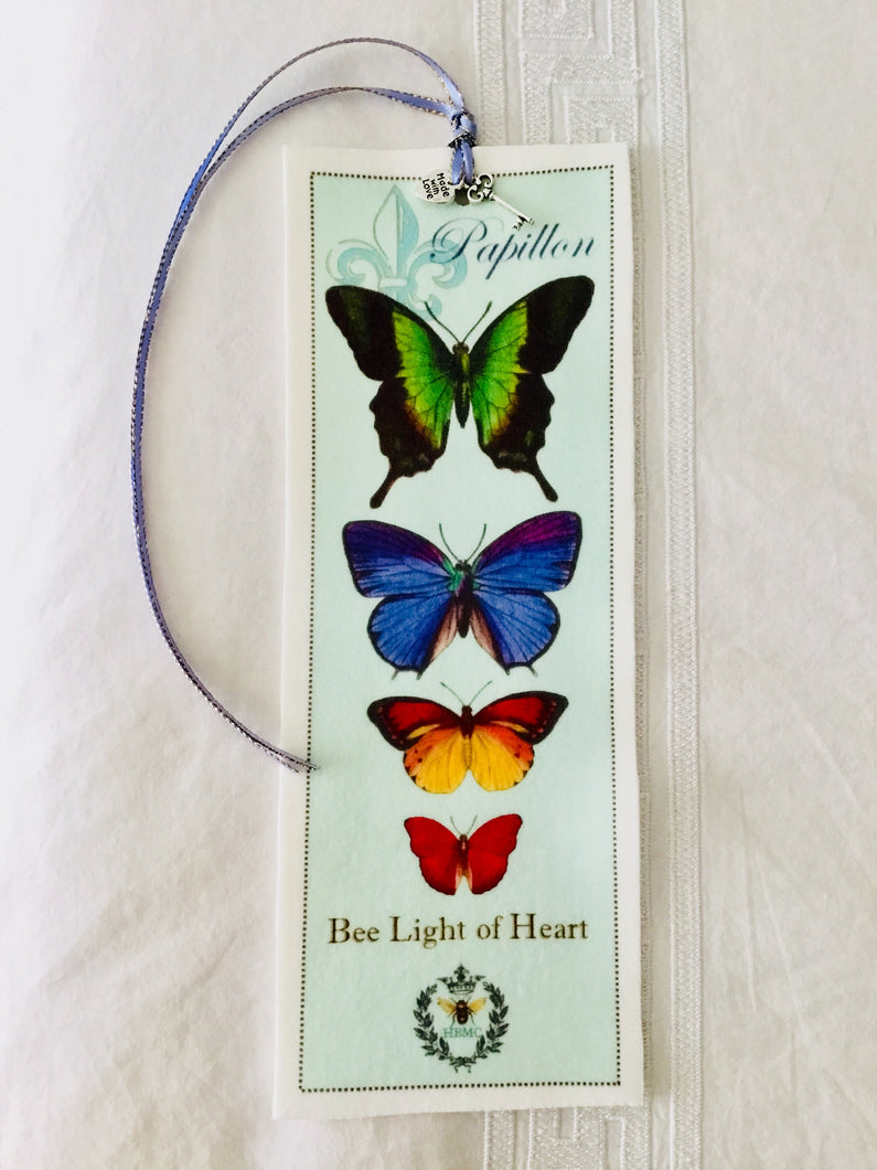 Butterfly Velvet Book Mark