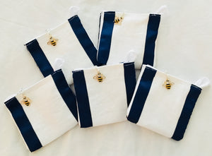 Blue & White French Coastal Purse Collection