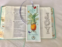 Pineapple Velvet Book Mark