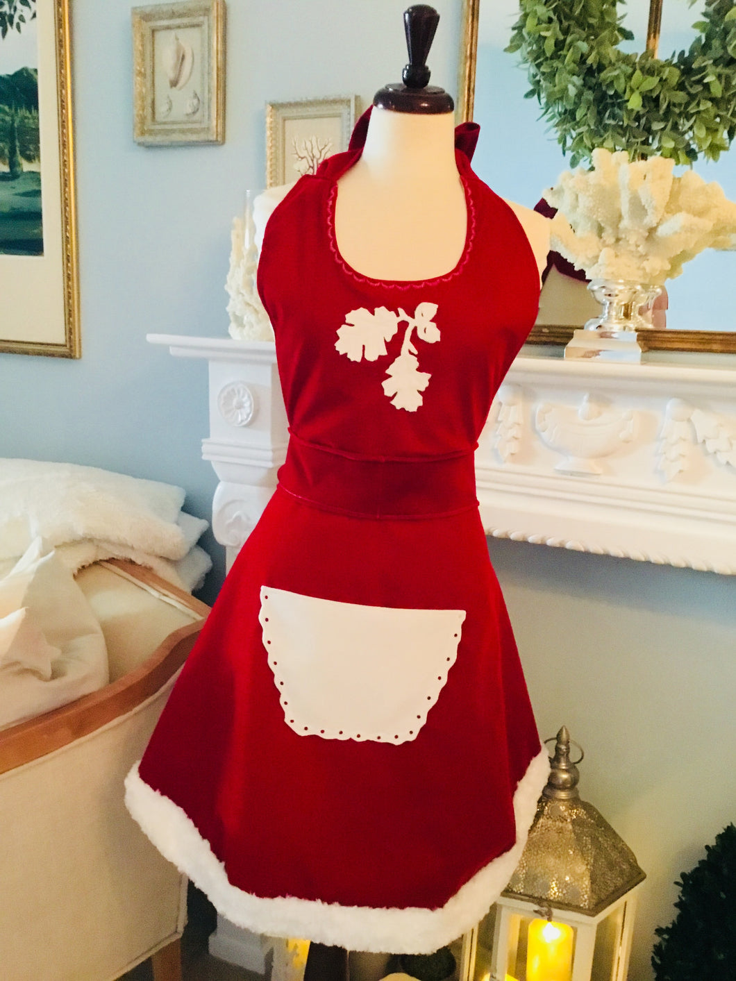 Honey Bee Velvet Apron's